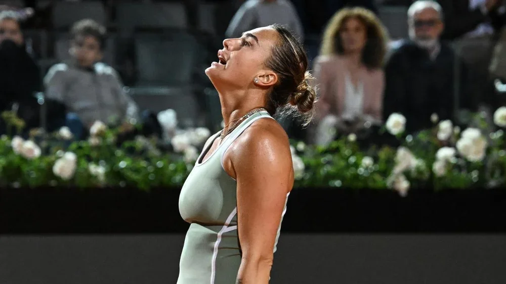 Batacazo de Sabalenka en Roma