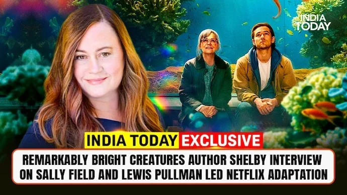 Remarkably Bright Creatures Author Interview with India Today. Credit: Bloomsderg/Netflix