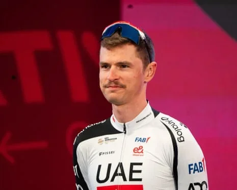 UAE Team Emirates-XRG team rider Jay Vine