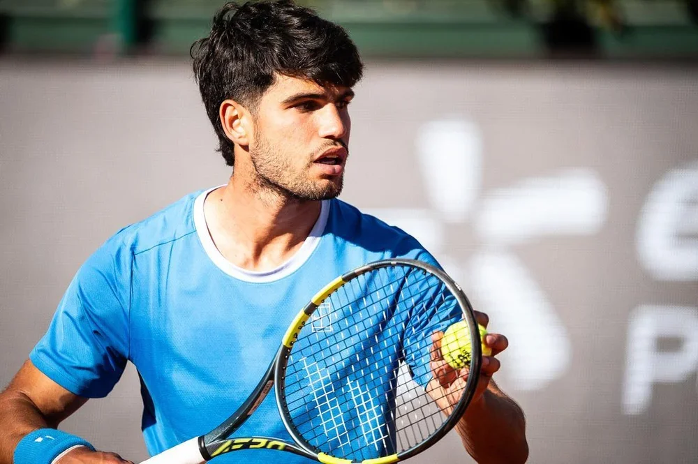 Alcaraz, en el Barcelona Open